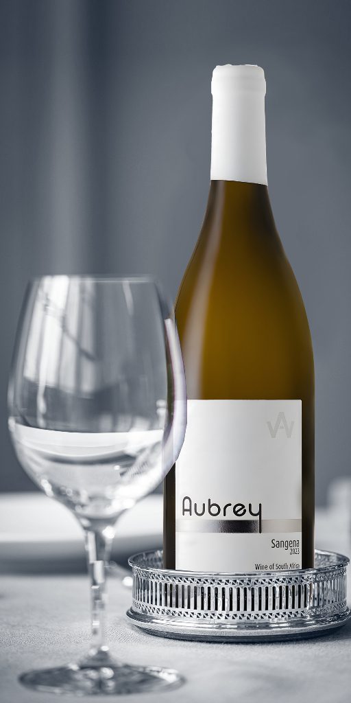 Aubrey Sangena on a serving tray.